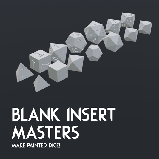 Blanks / Insert Dice Masters